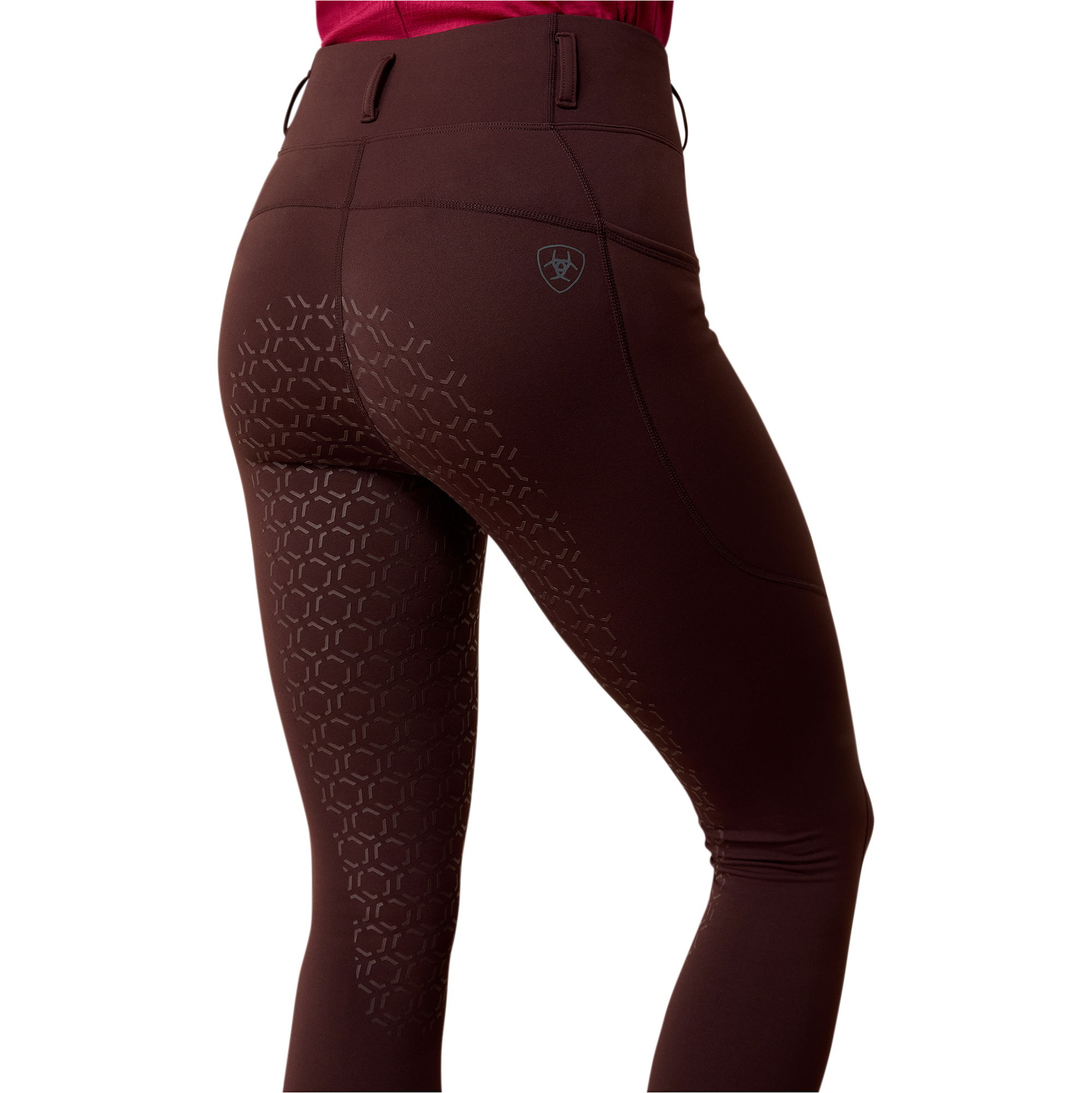 2026 Ariat Womens Venture 2.0 Thermal Full Seat Tight 10079212 - Chocolate Plum